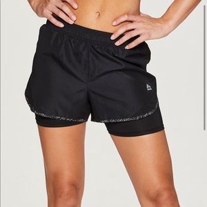 RBX Women's Running Shorts with Compression Liner